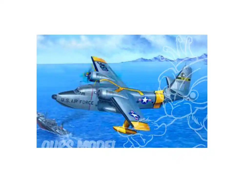 Trumpeter maquette avion 02821 GRUMMAN HU-16A ALBATROSS 1962 1/48 Populaire