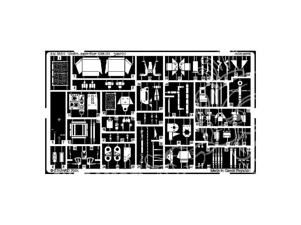 Eduard photodecoupe militaire 35364 Universal carrier Mk.II Tamiya 1/35 Réduction