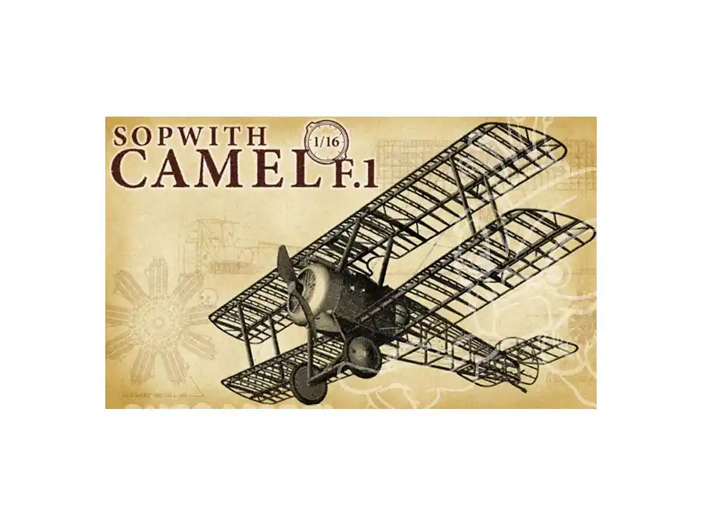 HASEGAWA maquette avion 50031 Sopwith Camel F1 1/16 Expédition Rapide
