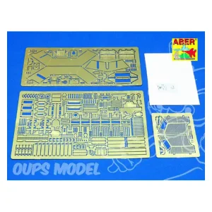 Expédition Rapide Aber 35030 kit amelioration pour Vehicule blinde lourd Sd.Kfz.234/1 1/35