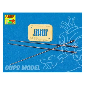 Aber 72A01 antennes pour véhicules allemands 1/72 Dernier Modèle