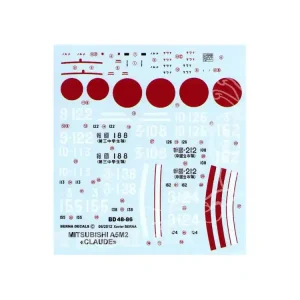 Offre Exclusive Decalques Berna decals BD48-86 MITSUBISHI A5M2 a & b CLAUDE 1/48