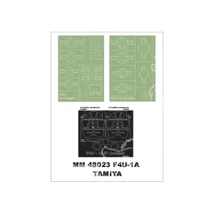 Montex Maxi Mask MM48023 F4U-1A Corsair Tamiya 1/48 Meilleur Prix