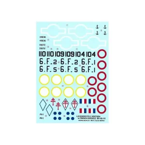 Berna decals BD48-115 Lockheed PV-1 Ventura aeronavale Française 1/48 Offre Limitée