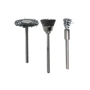 Petit Prix Rota Craft outillage RBU2700 ASSORTIMENT DE 3 BROSSES MÉTALLIQUES