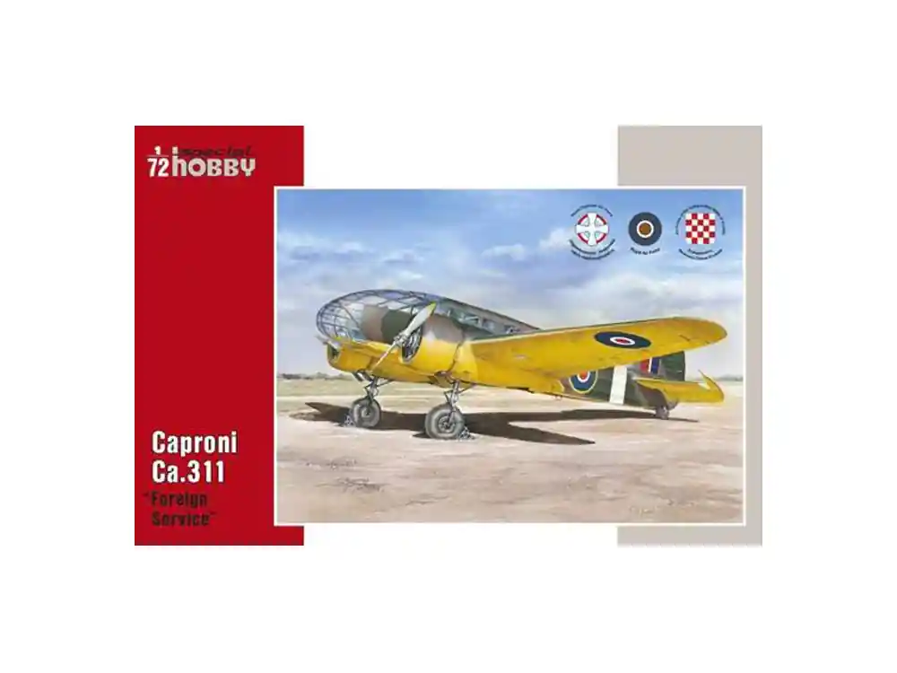 Dernier Modèle Special Hobby maquette avion 72313 Caproni Ca.311 Foreign Service 1/72