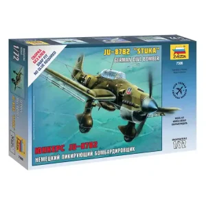 Zvezda maquette avion 7306 Junkers Ju87B-2 Stuka 1/72 Dernière Chance