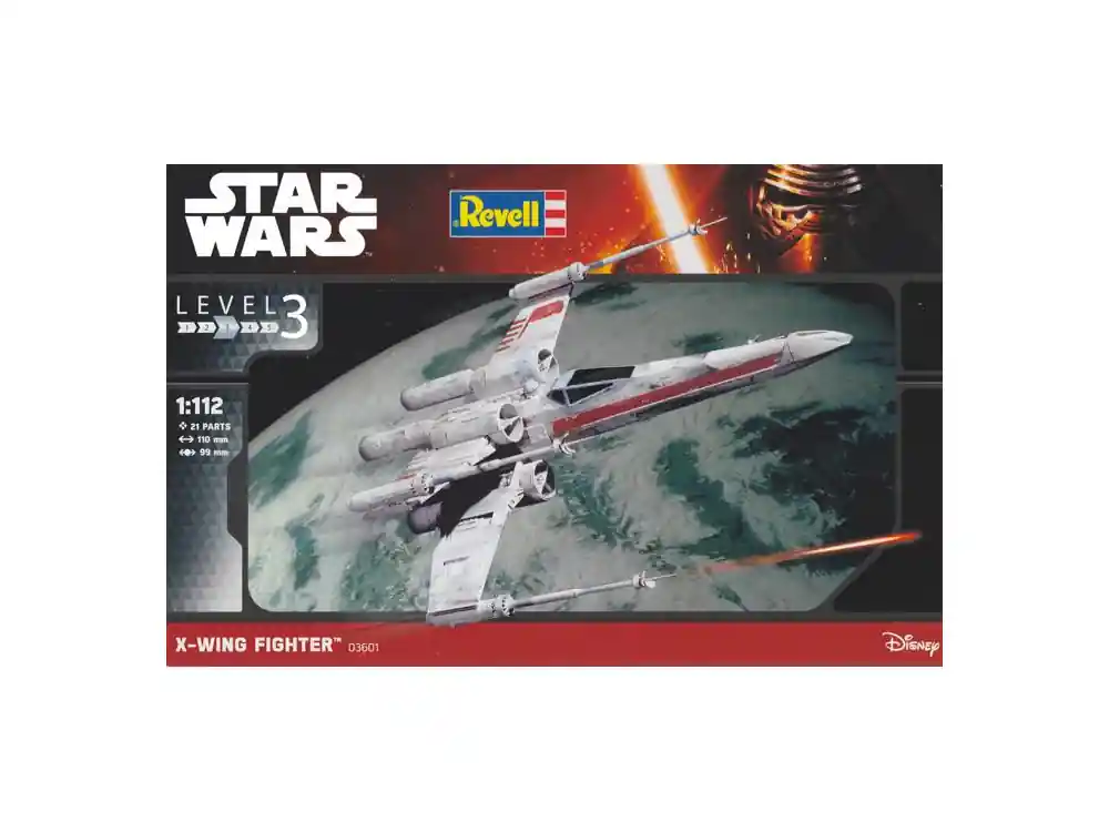 Revell star wars 03601 X-Wing Fighter 1/112 Prix Cassé
