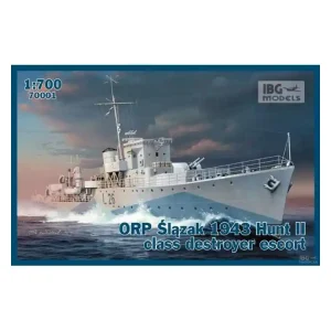 Bon Plan IBG maquette bateau 70001 ORP "SLAZAK" 1943 DESTROYER CLASSE HUNT II 1/700