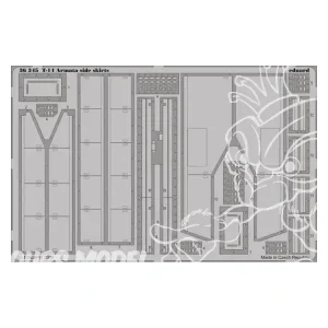 Meilleur Prix Eduard photodecoupe militaire 36345 T-14 Armata Side Skirts Takom 1/35
