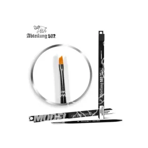 Abteilung 502 pinceau ABT845-6 PINCEAU brosse POINTE ANGULEUSE TAILLE 6 Prix Choc