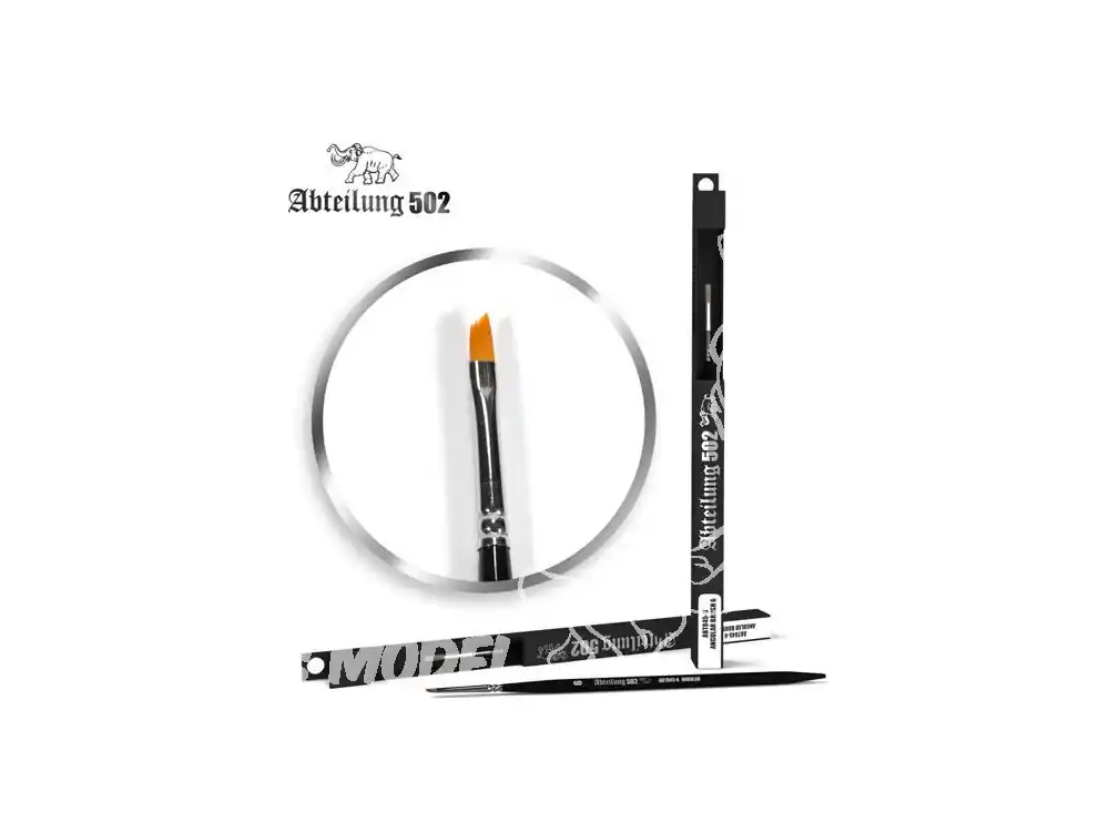 Abteilung 502 pinceau ABT845-6 PINCEAU brosse POINTE ANGULEUSE TAILLE 6 Prix Choc