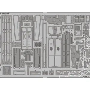 Expédié Aujourd'hui EDUARD photodecoupe avion 48909 Exterieur F-14A Tomcat Tamiya 1/48