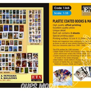 ETA diorama 1365 Imprimé Magazines - livres 1970 - 2000 1/35 Dernière Chance