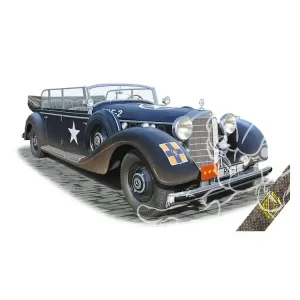 Ace Maquettes Militaire 72558 TYPE 770K (W-150) OFFENER TOURENWAGEN 1944 1/72 Livraison Express