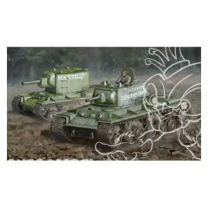 Livraison Express Italeri maquette militaire 15763 KV1 / KV2 1/56 28mm