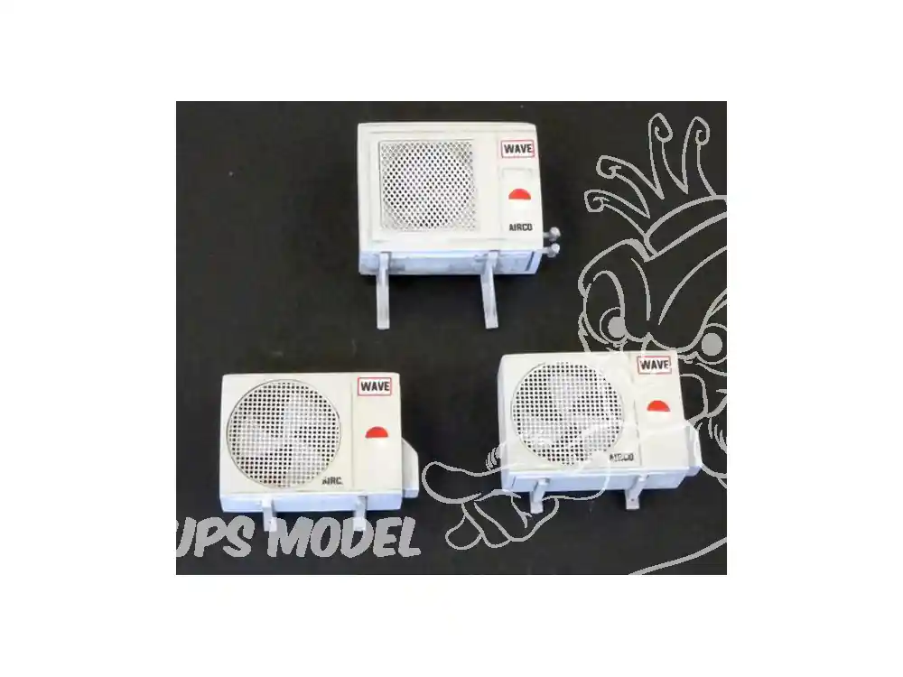 Offre Limitée Plus Model Diorama 491 3 Moteurs de façade pour air conditionné 1/35