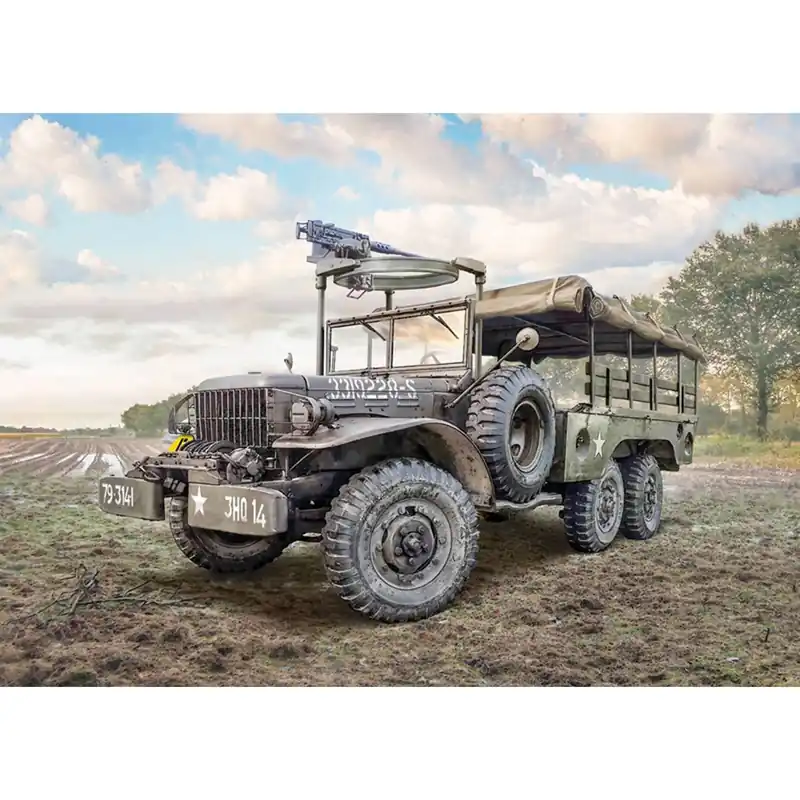 Nouvelle Collection Maquette véhicule militaire Dodge WC62/63 6x6 - Italeri