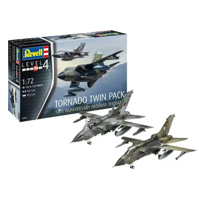 Dernier Modèle Maquette avion 50e anniversaire Tornado 1/72 - Revell