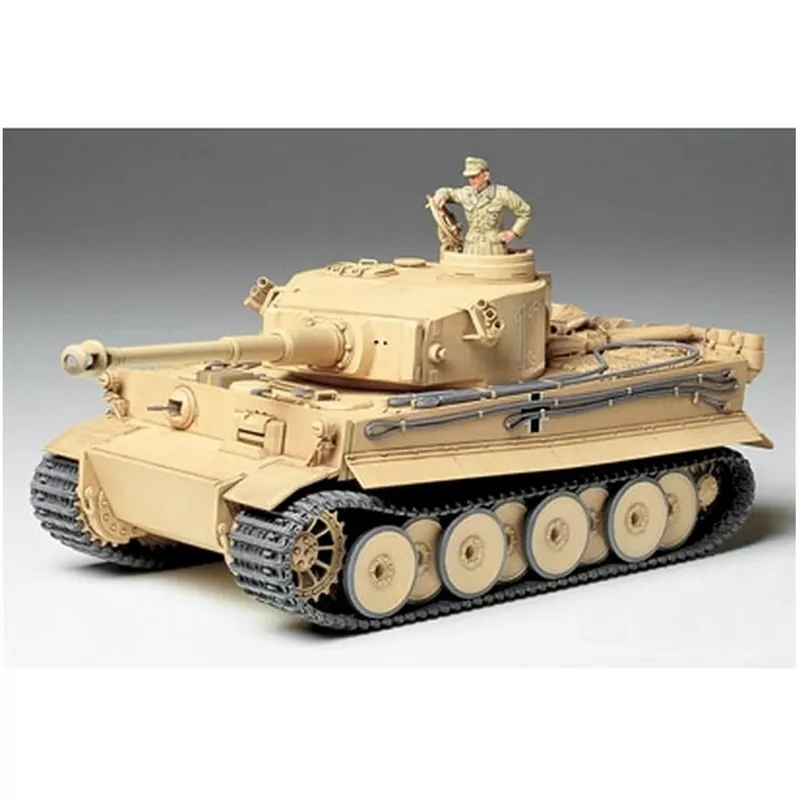 Authentique Maquette Char Tiger I Production Initiale D.A.K. - Tamiya