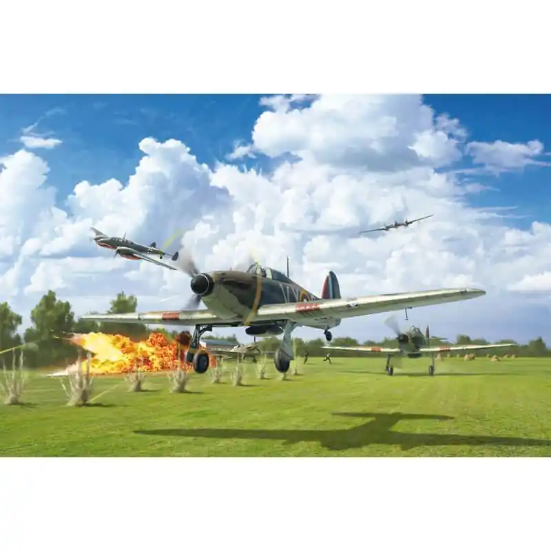 Maquette avion Bataille d‘Angleterre Hurricane Mk.I - Italeri Vente Flash