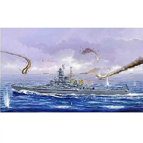 Quantité Limitée Maquette bateau Cuirassé USS BB-57 South Dakota 1945 - Trumpeter