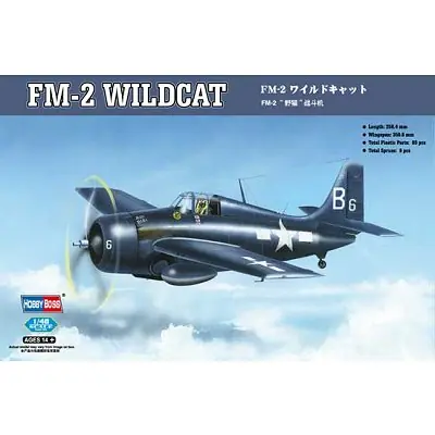 Maquette avion FM-2 Wildcat B6 - Hobby Boss Usine Directe