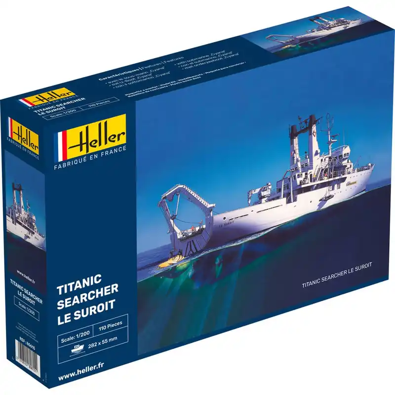 Maquette bateau Titanic Seacher Le Suroit - Heller Dernière Chance