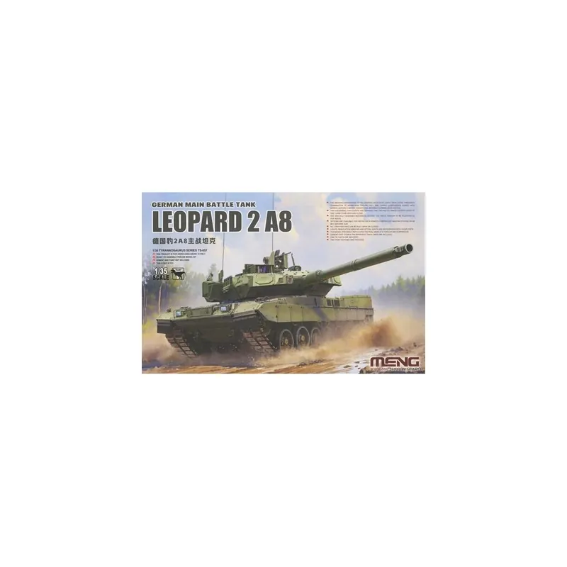 Maquette German Main Battle Tank Leopard 2 A8 Demonstrator Acheter Direct