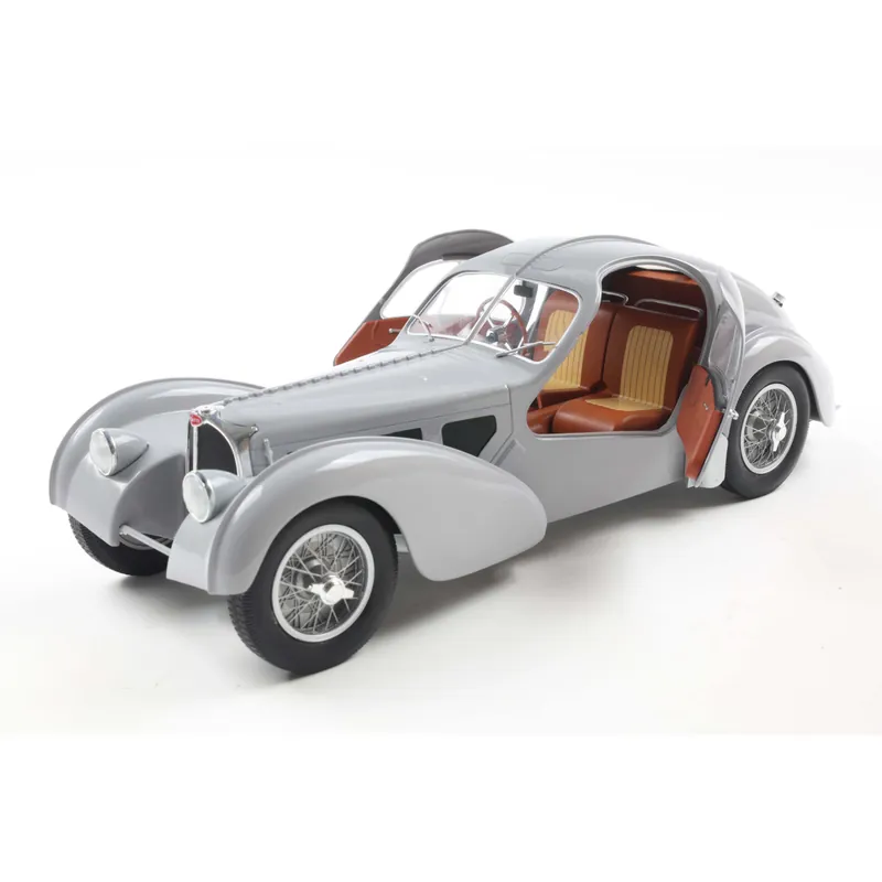 Petit Prix Miniature Bugatti atlantic type 57 sc mat silver 1937 1/18