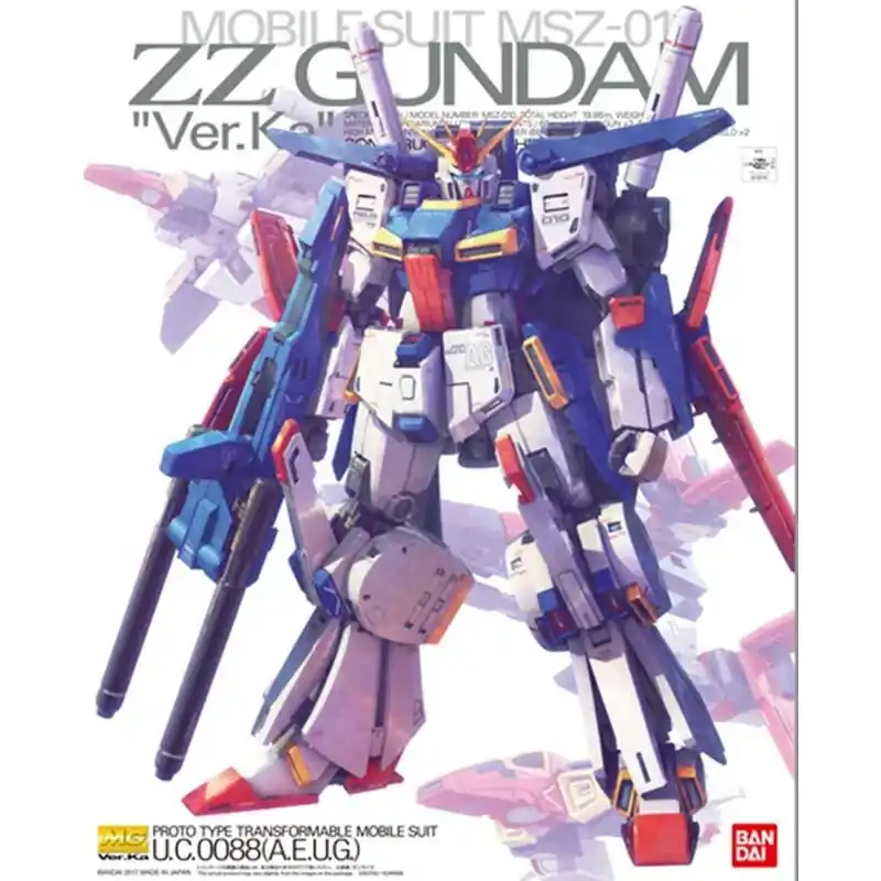Meilleur Prix Gunpla MG 1/100 ZZ GUNDAM VER Ka