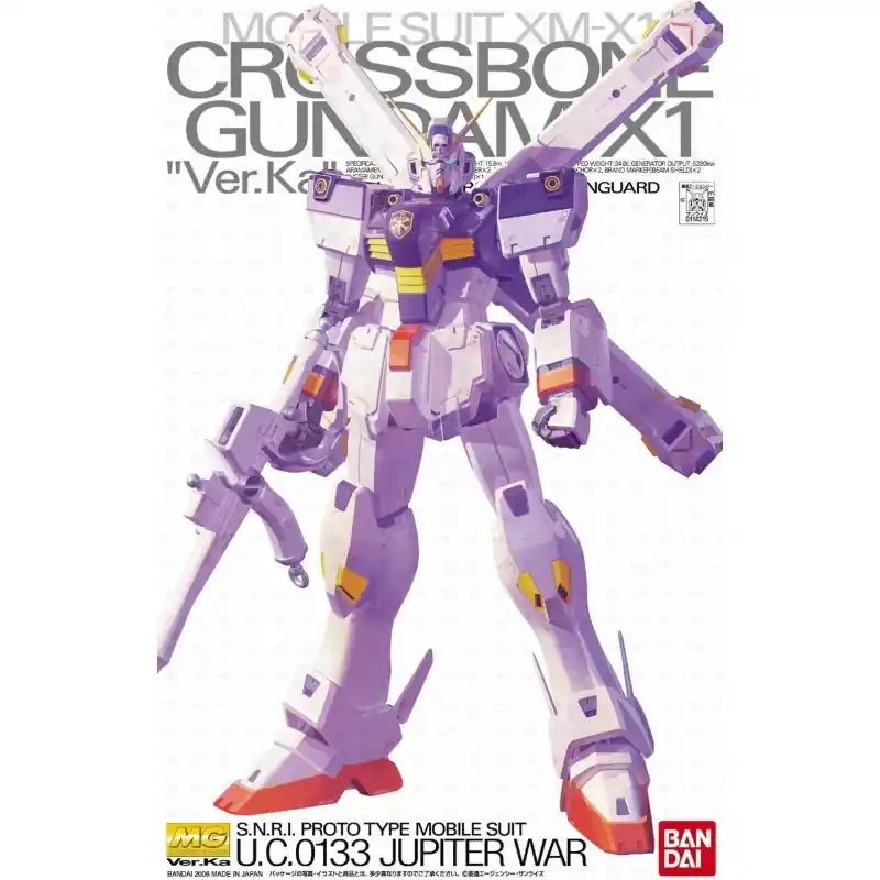Gunpla GUNDAM - MG 1/100 XM-X1 Crossbone Gundam X1 "Ver.Ka" - Model Kit Commander Vite
