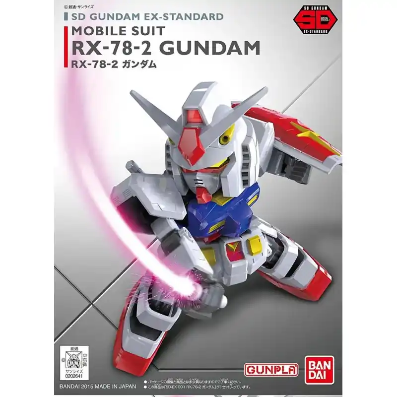 Gunpla GUNDAM - SD Gundam Ex-Standard RX-78-2 Gundam - Model Kit Solde
