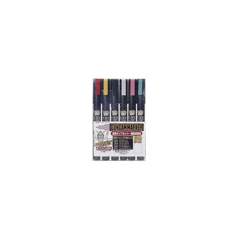 Bon Plan Marqueur Gundam marker gms-110 fine edge set