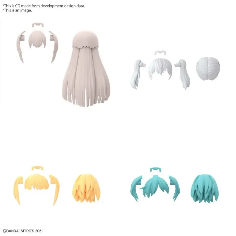 Livraison Express Gunpla 30ms option hair style parts vol 5