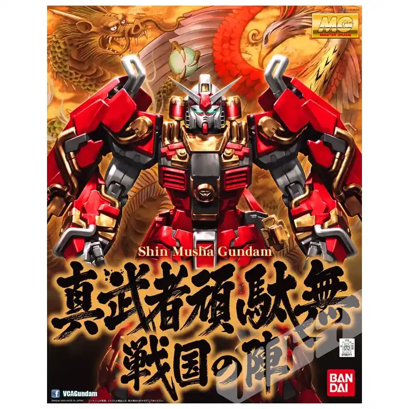 Gundam Gunpla MG 1/100 Shinmusha Gundam Sengoku No Jin Populaire