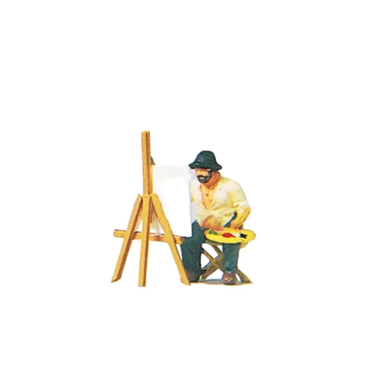 1 Figurine peintre - Preiser 28050 - HO 1/87 Acheter En Ligne