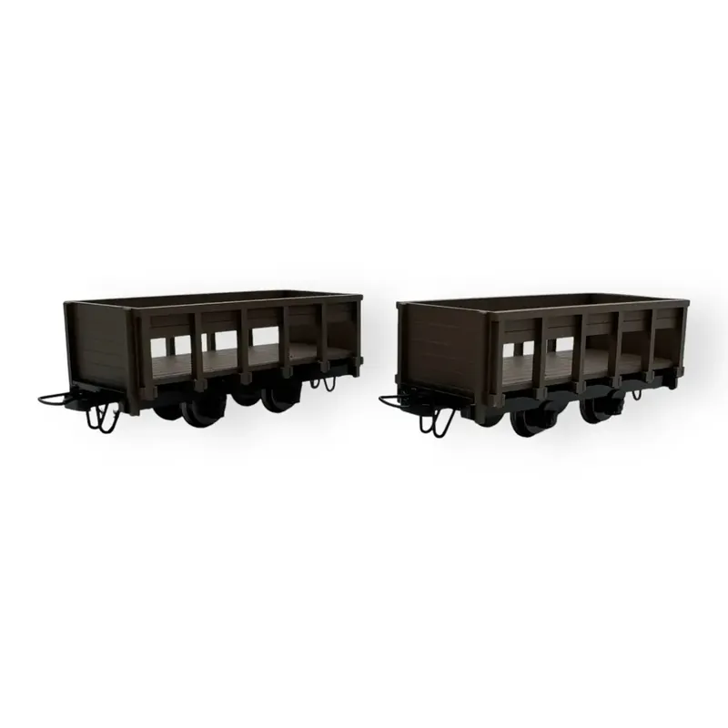 Must-Have 2 wagons à canne à sucre - Minitrains 5185 - HOe 1/87 - 2R