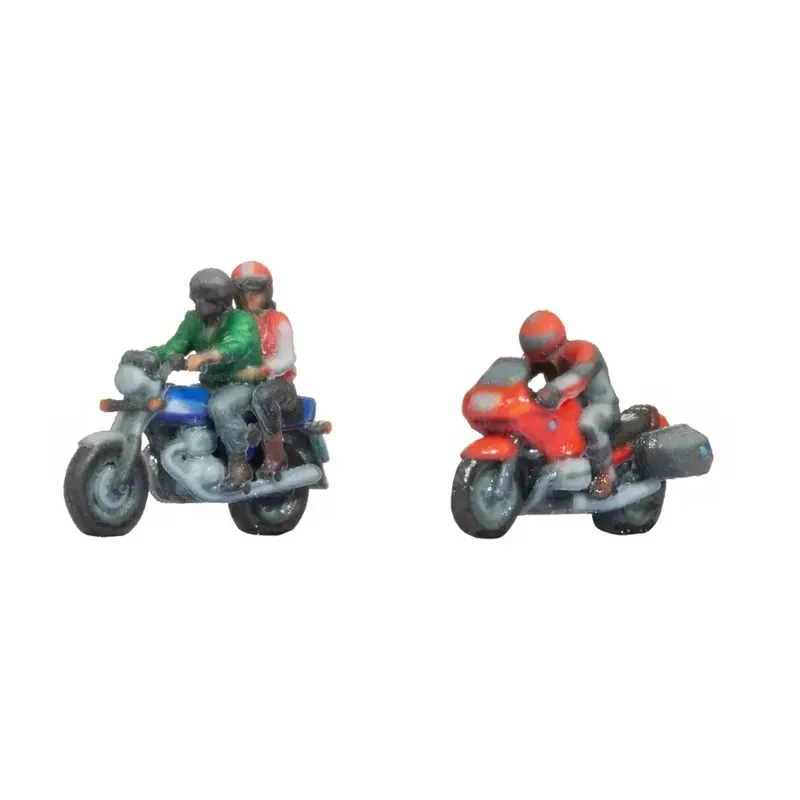 3 figurines à motos - Noch 44837 - Z 1/220 Pas Cher