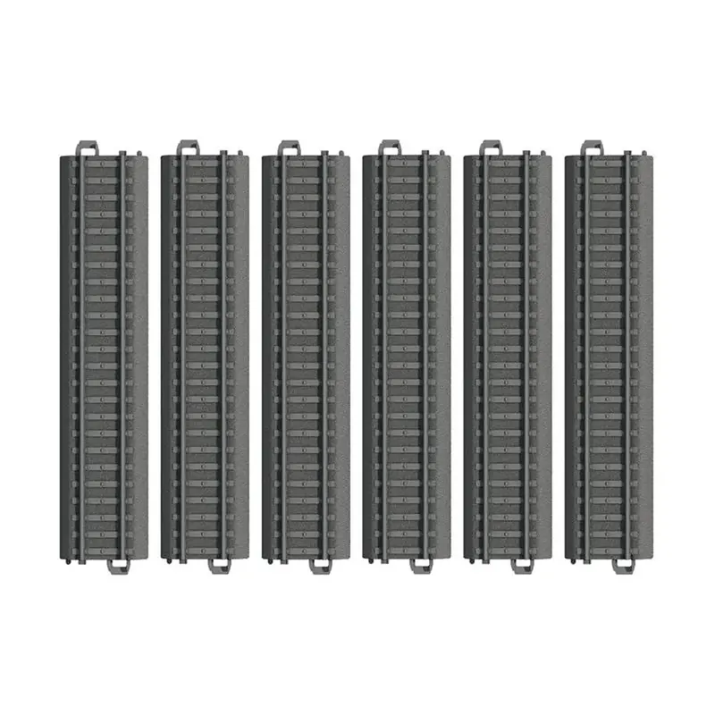 6 éléments de voie droite plastique 180 mm - Märklin my world 23180 - HO 1/87 Quantité Limitée