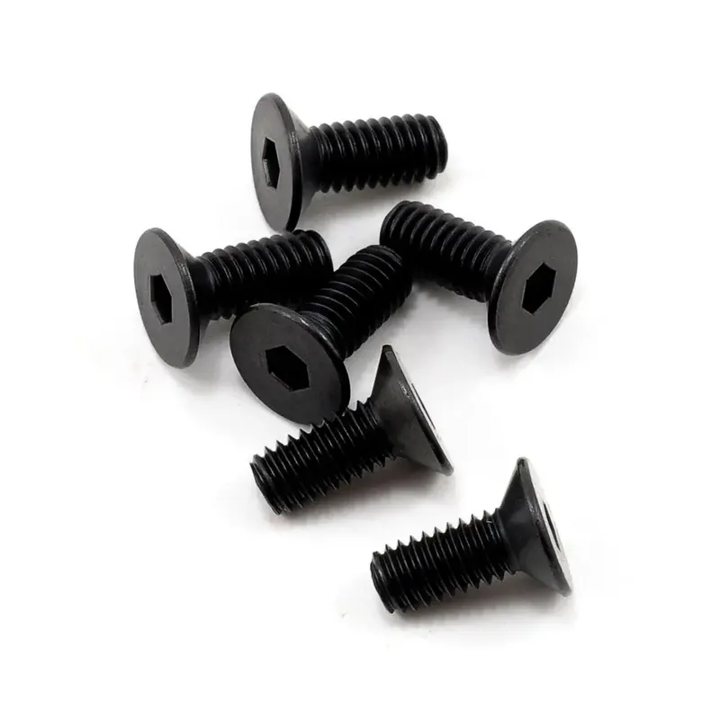 6 Vis BTR tête fraisée 4x10mm - Traxxas 2535 Meilleur Choix