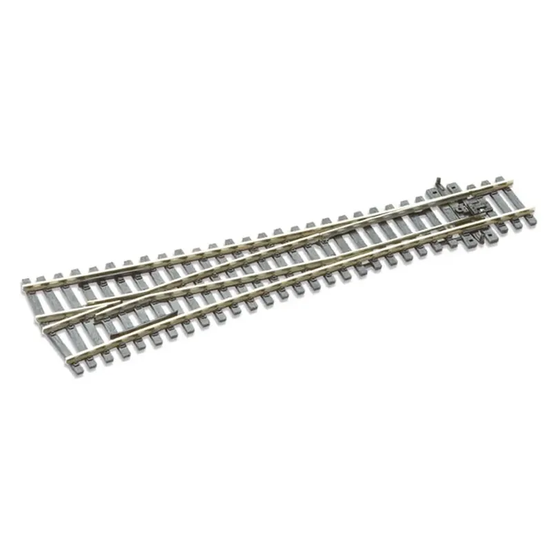 Aiguillage symétrique 12° Peco SLE98 Electrofrog 220 mm code 100 - R 1828 mm - HO 1/87 Usine Directe