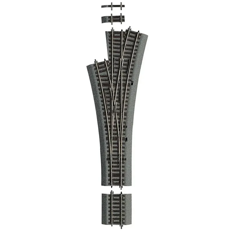 Affaire À Saisir Aiguillage Triple DWW15 - R 873,5 mm 15° - ROCO 42543 - HO 1/87 - Code 83 [ROCO LINE]