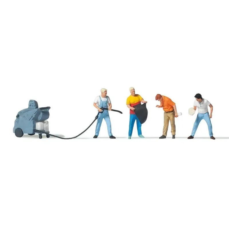 Achat Immédiat A la station de lavage - HO 1/87 - PREISER 10708