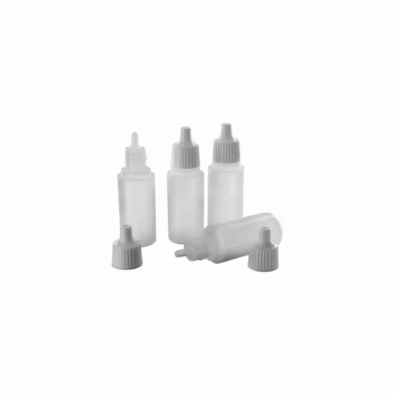Bouteilles en plastique avec bouchons, lot de 4 - Noch 60100 - 17 ml Authentique