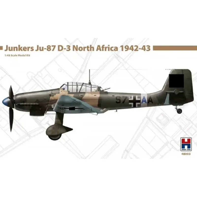 Junkers Ju-87D-3 - Hobby 2000 48003 - 1/48 Meilleur Prix