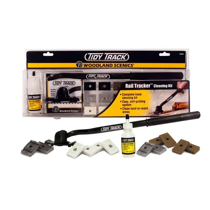 Kit de nettoyage de voies - Woodland Scenics TT4550 - HO - N - 0 Top Vente