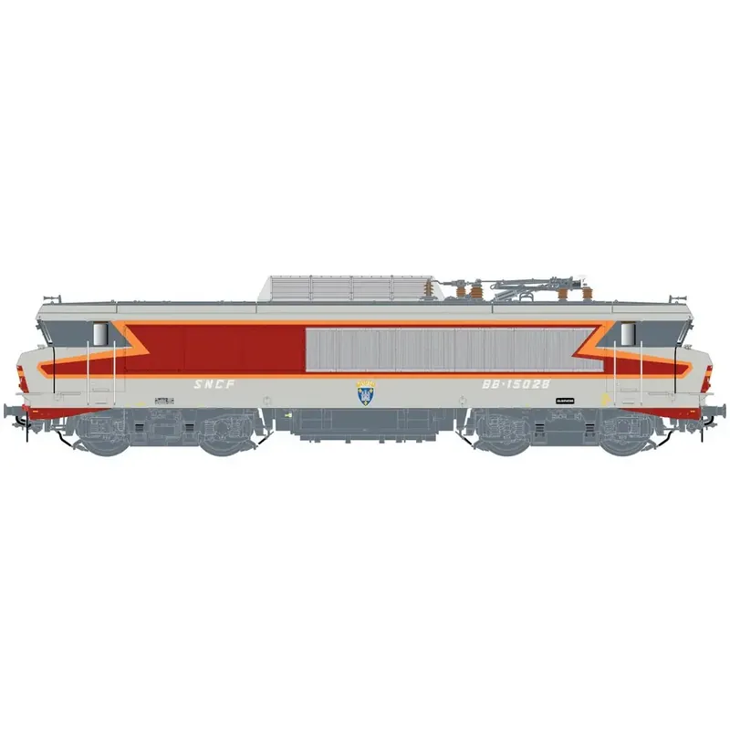 Satisfait Ou Remboursé Locomotive électrique BB 15028, livrée Arzens, dépôt de Strasbourg - LS Models 10980 - HO 1/87 - SNCF - Ep IV-V - Analogique - 3R