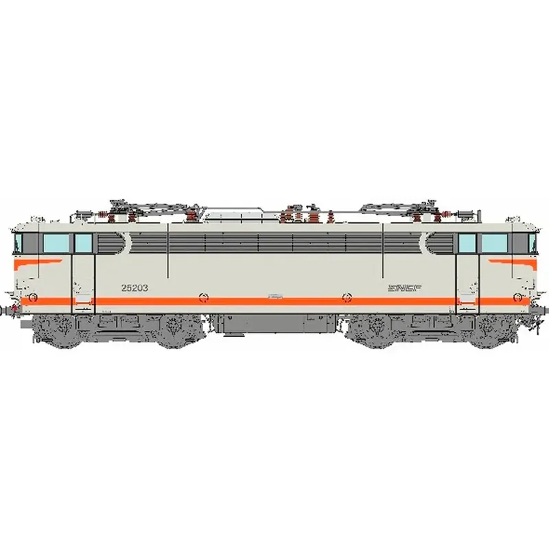 Super Prix Locomotive électrique BB 25203 - REE MB254S - SNCF - HO 1/87 - EP V - 2R - DCC SON