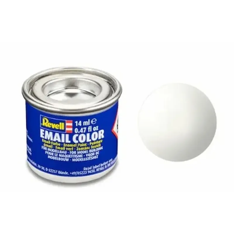 Affaire À Saisir Peinture Émaillée Blanc Brillant RAL 9010, 14ml - Revell 32104